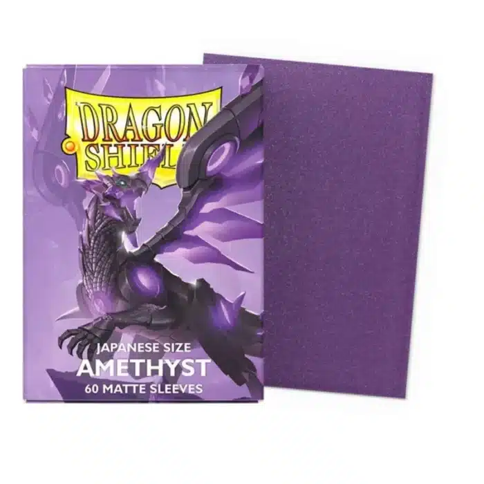 Протекторы Dragon Shield: Matte Dual (Amethyst, Japanese Size) — изображение 3