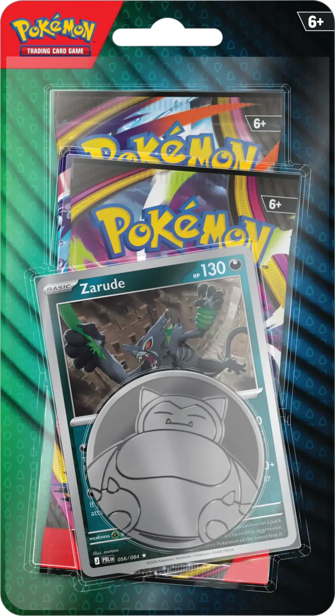 2104121_XL_1-scaled Pokémon TCG: Mega Evolution 2 Pack — Zarude — изображение 1