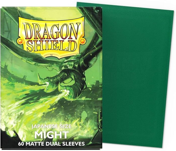 Протекторы Dragon Shield: Matte Dual (Might, Japanese Size) — изображение 3