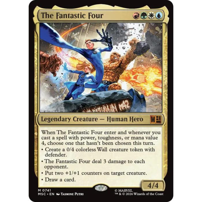 MTG. Marvel Super Heroes: The Fantastic Four, Collectors Edition Commander Deck — изображение 3