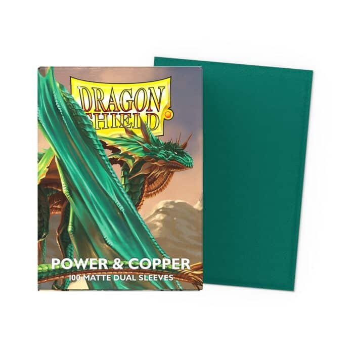 Протекторы Dragon Shield: Matte Dual (Power & Copper Sleeves) — изображение 3