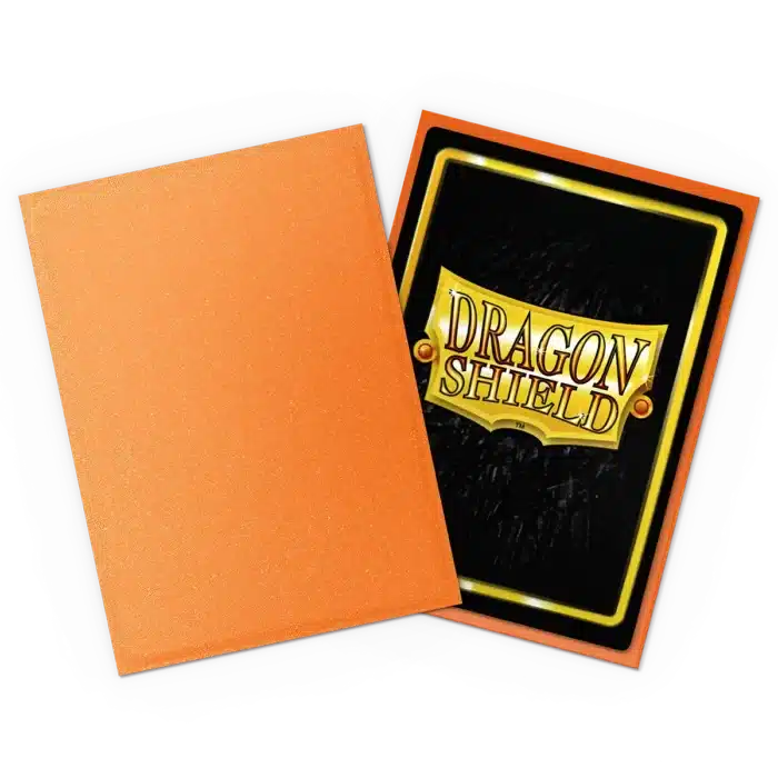 Протекторы Dragon Shield: Matte Dual (Amber, Japanese Size) — изображение 2