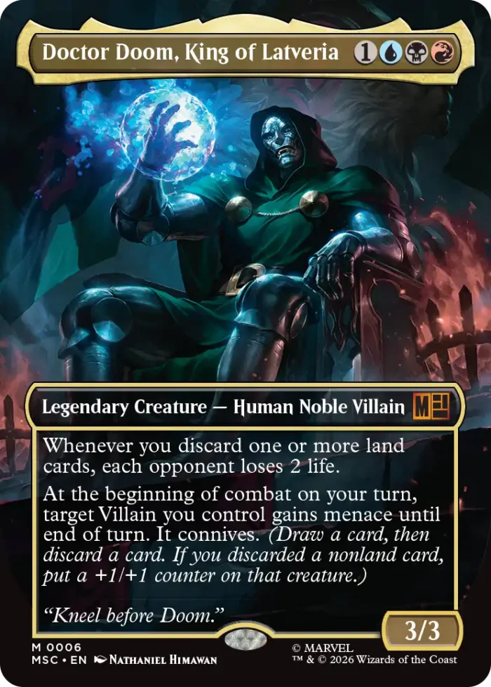 MTG. Marvel Super Heroes: Commander Deck, Doom Prevails — изображение 2