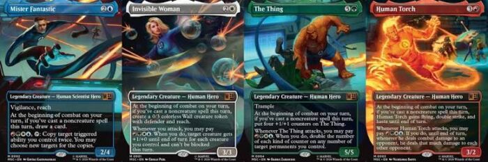 MTG. Marvel Super Heroes: The Fantastic Four, Commander Deck - Image 2