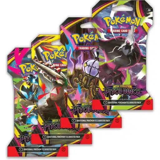 imgi_26_Pokemon-MegaEvolution-PitchBlack-SleevedBoosterPack_1000x_56b3229a-7b46-42a6-89bb-0a17b9c5660d_512x512 Pokémon TCG: Mega Evolution — Pitch Black (Sleeved Booster, 1 pcs random) — изображение 1