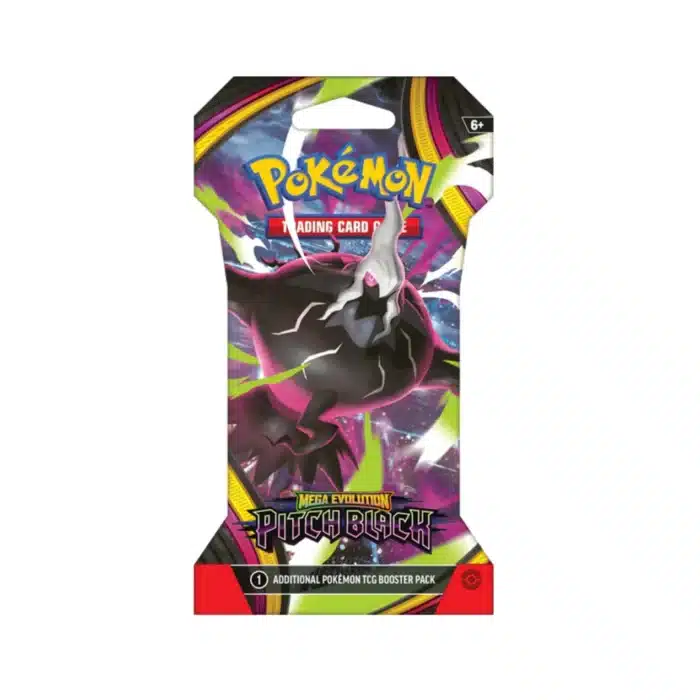 Pokémon TCG: Mega Evolution — Pitch Black (Sleeved Booster, 1 pcs random) — изображение 4