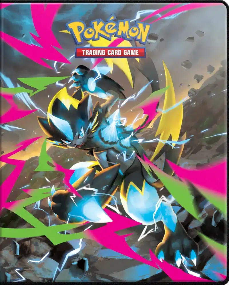 raw_443d0c5e-edc8-4fd3-a7c8-2fdb022b720d_1000x1000 Pokémon TCG: Mega Evolution — Pitch Black 4-Pocket Portfolio — изображение 1