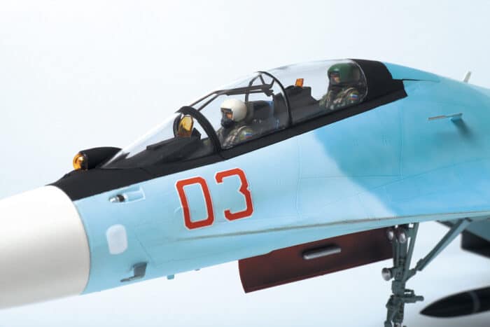 Российский многоцелевой истребитель завоевания превосходства в воздухе Су-30СМ — изображение 5