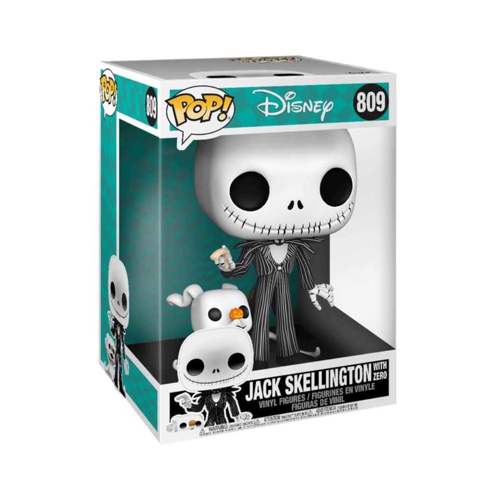 49006-2 Джек Скеллингтон с Зеро (Jack Skellington with Zero, 10″,№809) - Image 1