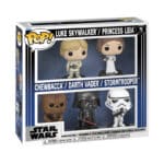 Набор фигурок Star Wars: Люк Скайуокер, Принцесса Лея, Чубакка, Дарт Вейдер, Штурмовик