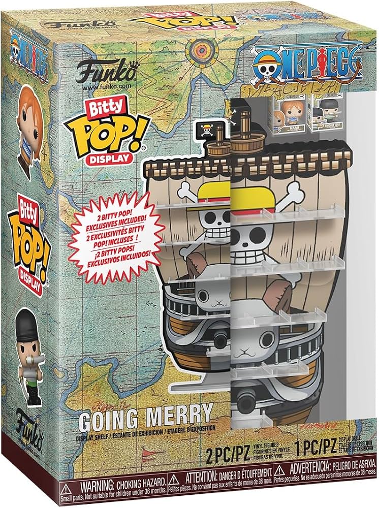 71dJD6TyKBL._AC_UF894,1000_QL80_ Дисплей Bitty POP! One Piece: Going Merry - Image 1
