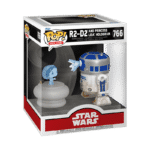 R2-D2 с голограммой принцессы Леи (R2-D2 and Princess Leia Hologram, №766)