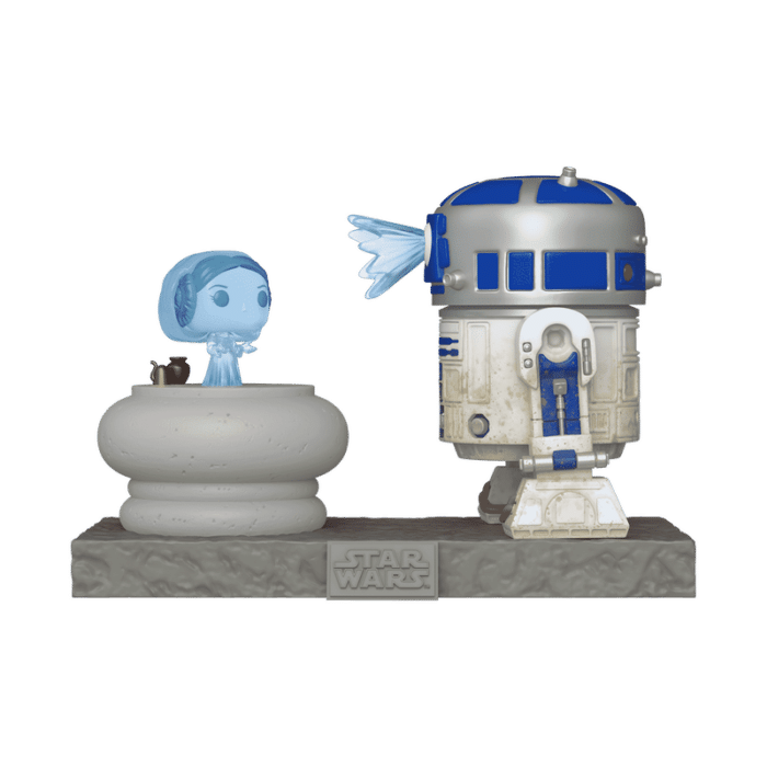 R2-D2 с голограммой принцессы Леи (R2-D2 and Princess Leia Hologram, №766) - Image 2