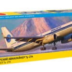 Пассажирский авиалайнер Ту-214